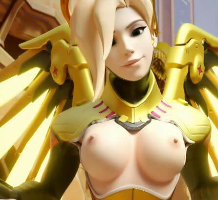 mercy firm tits in blender porn