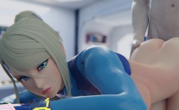 Samus bent over and fucked - Metroid Rule34 by midnightsfm