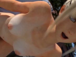 Marie Rose getting her pussy pounded from behind - Dead or Alive 3D Hentai