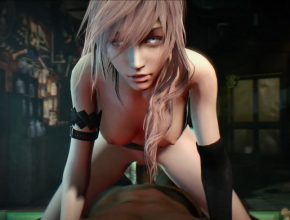 Final Fantasy 3D Porn animation with Lightning
