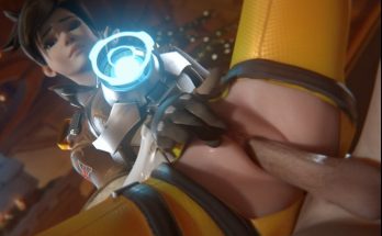 overwatch porn - tracer wet pussy getting pounded hard