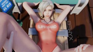 Overwatch 3D hentai clip - Lifeguard Mercy
