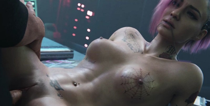 Cyberpunk 2077 – Judy Alvarez squirting 3D porn video